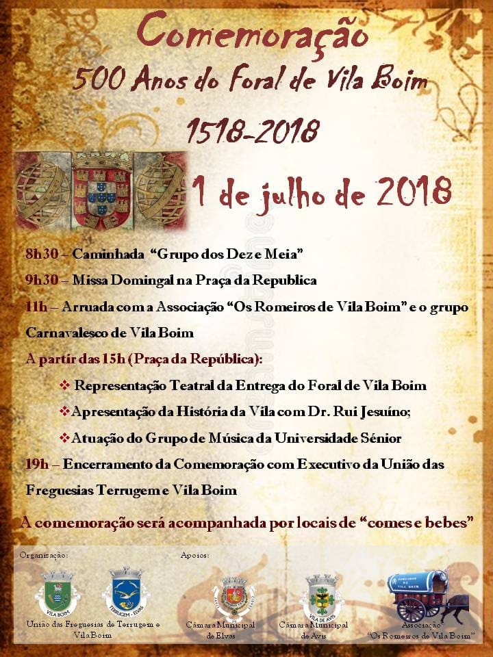 Foral Manuelino a Vila Boim